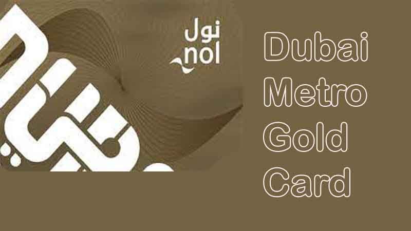 Dubai Metro Gold Class cabin and Gold Nol card