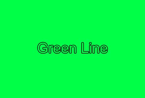 green line