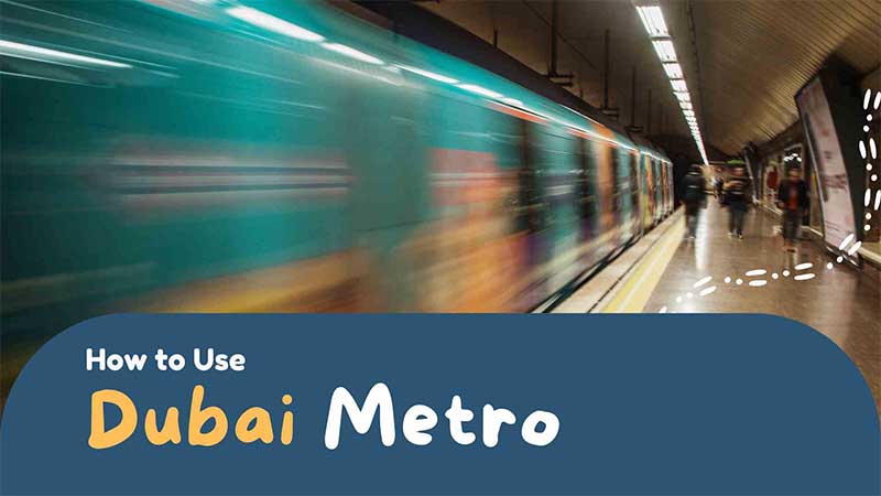 how to use dubai metro